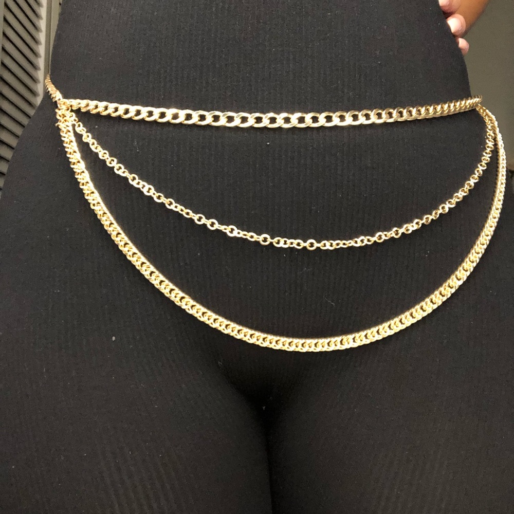 Gold Chain Belt - OS